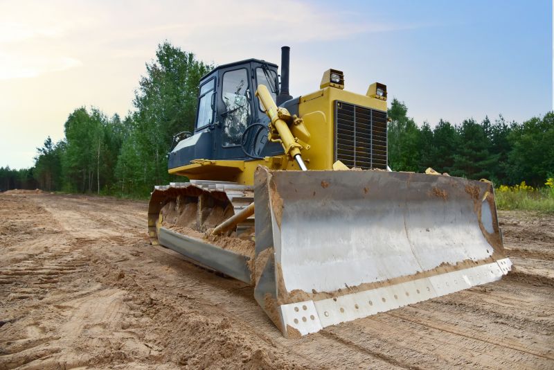 Bulldozer Land Leveling